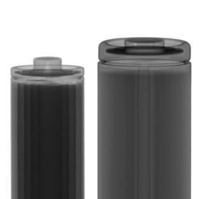 各種単三電池とリチウムイオン電池の内部構造