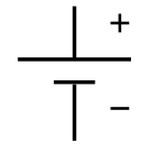 バッテリー/電池/直流電源の図記号