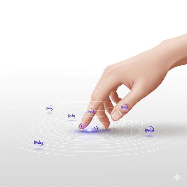 振動触覚のイメージ