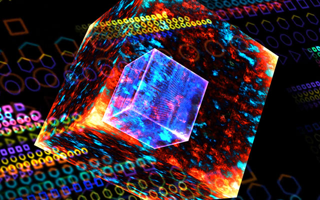 量子コンピュータのイメージ
