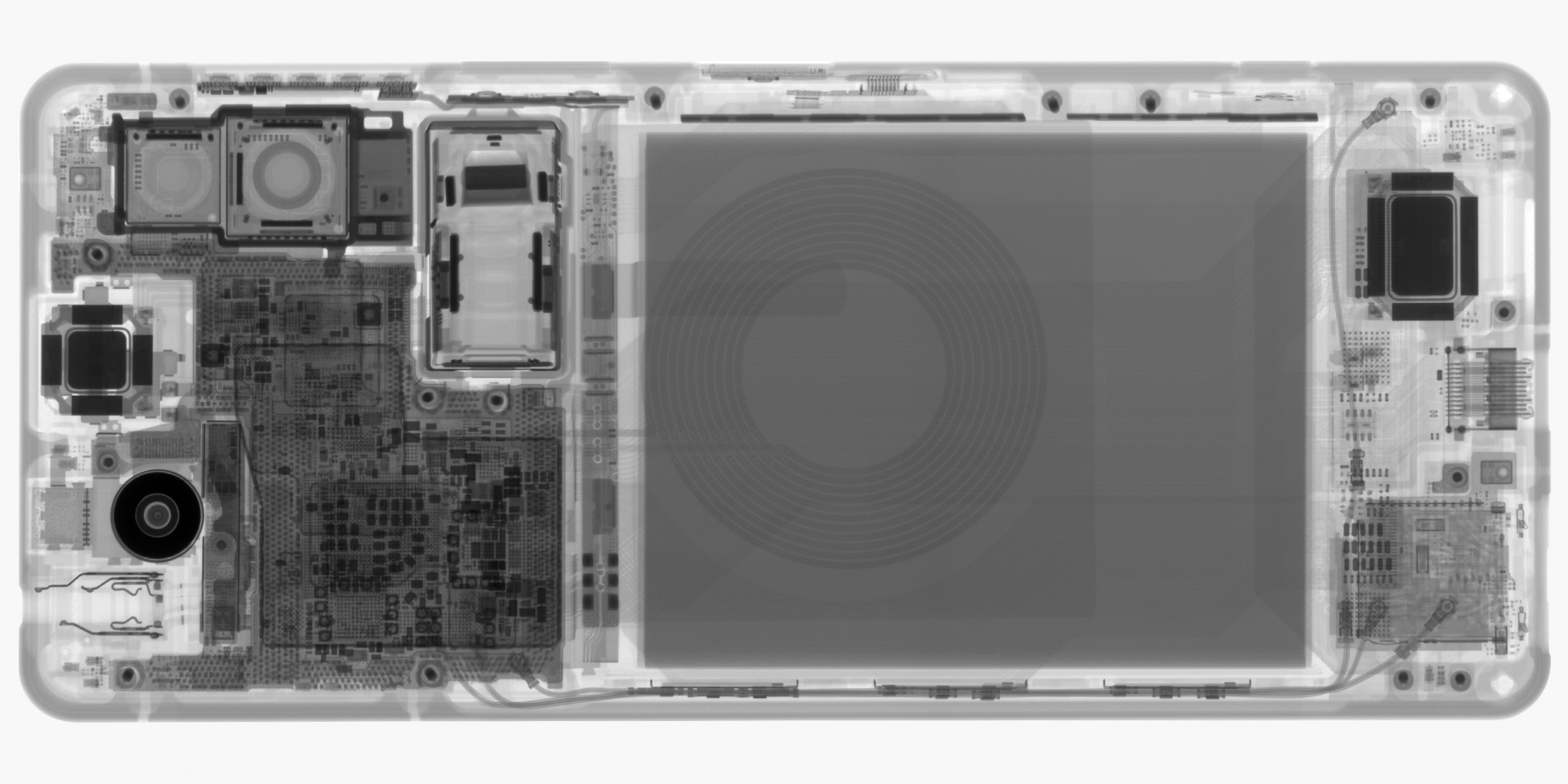 スマートフォン（X線画像）｜松定プレシジョン