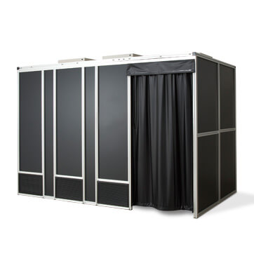 パネル式クリーン暗室｜クリーンブース｜松定プレシジョン