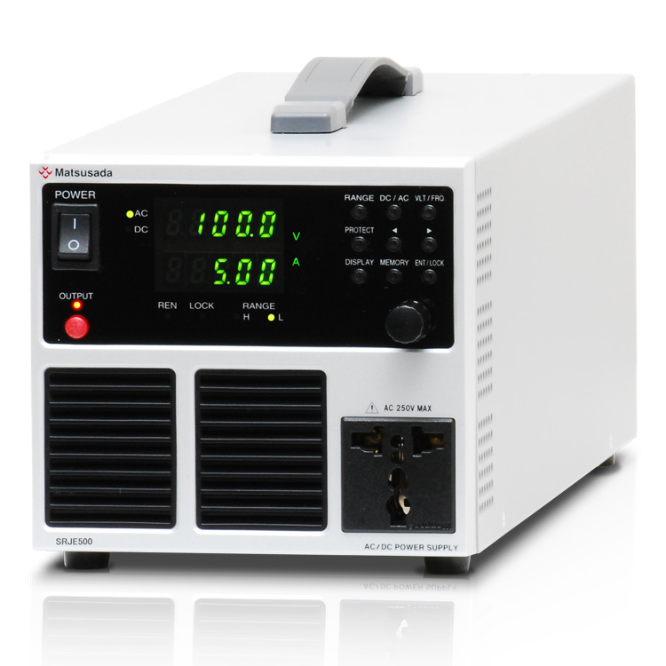 SRJEシリーズ｜交流電源（AC電源）ベンチトップ｜松定プレシジョン