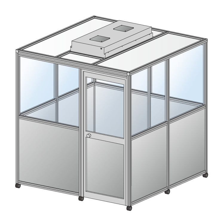 パネル式クリーンブース｜クリーンブース｜松定プレシジョン