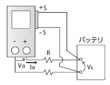 小型充放電電源試験電源・リモートセンシング