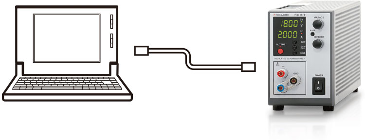 松定プレシジョン　パソコンに搭載されているUSBポート1つにつき1台を接続できます。