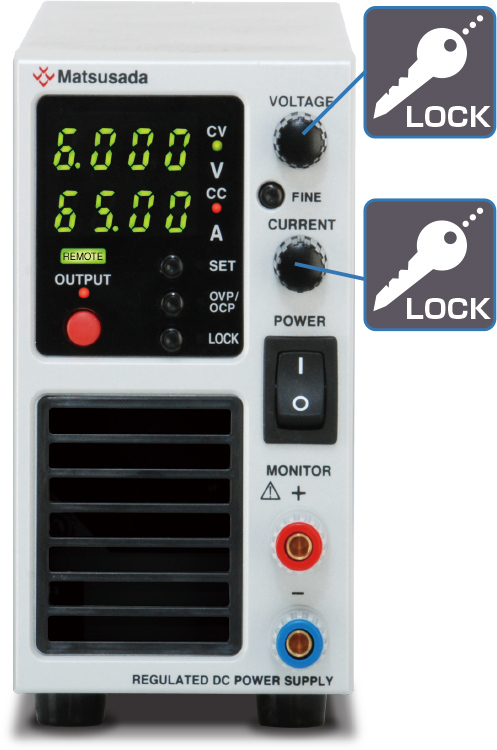 松定プレシジョン　2モードロック機能 通常LOCK