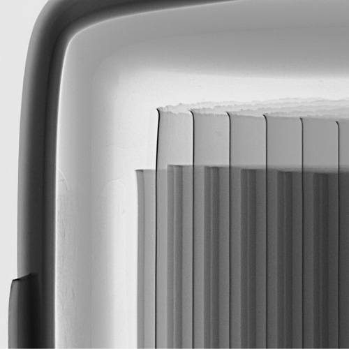 リチウムイオン電池のX線透過画像