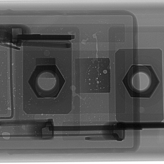 パワーデバイスのX線透過画像